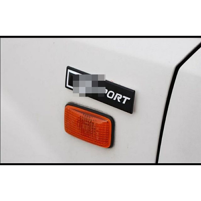 FSPORT金屬 改裝 標 淩志 側門貼標 葉子板 尾標