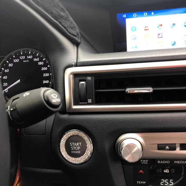 ✔️  Lexus RX NX ES. Toyota Nissan 馬自達 ，本田 一鍵啟動 裝飾 貼 改裝